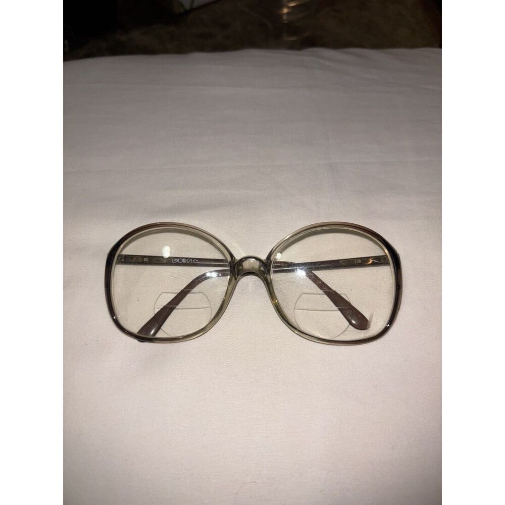 Luxottica Sugarbrow Brown Womens Eyeglasses‎ Frames Made in Italy 54-17